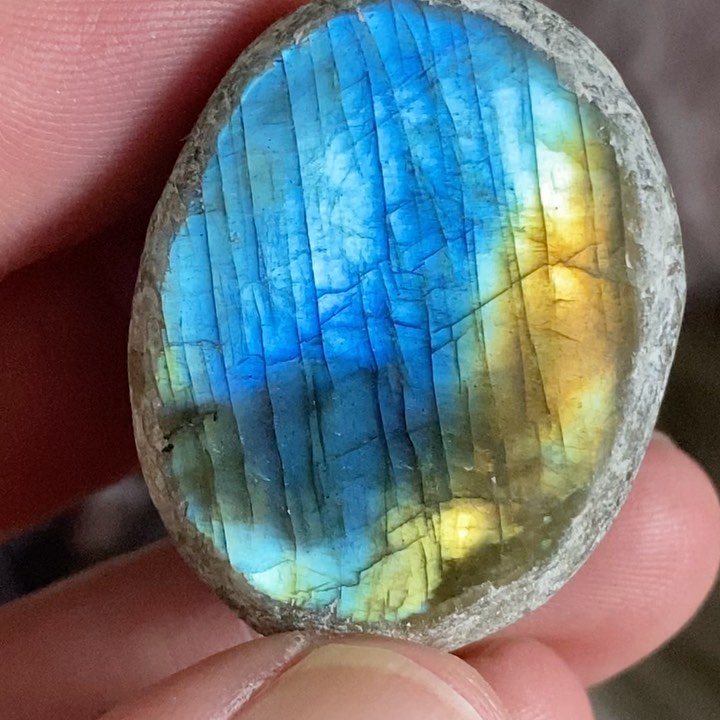 Labradorite Seer Stone from Madagascar