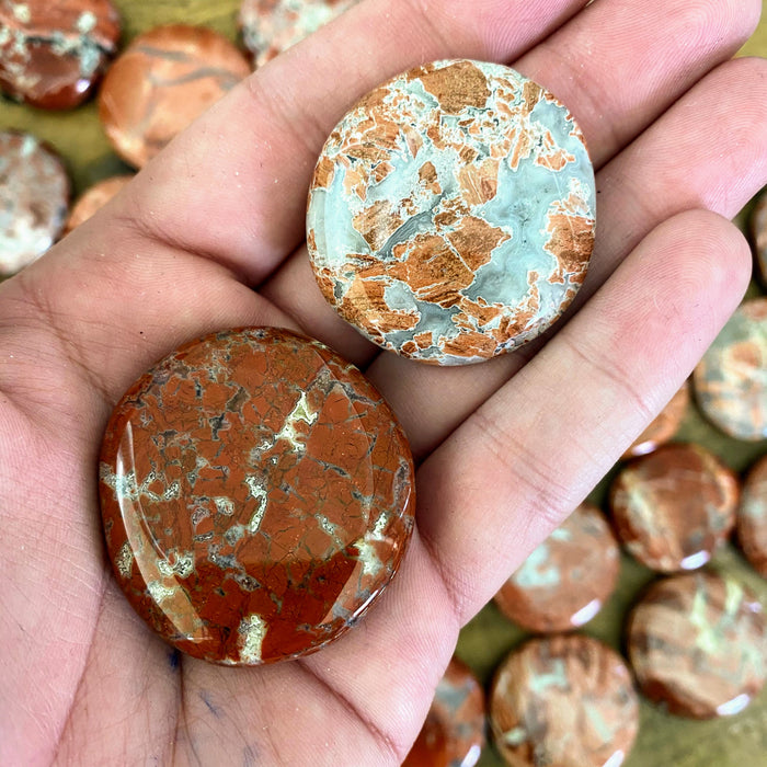 Red Jasper Pocket Stones from South Africa