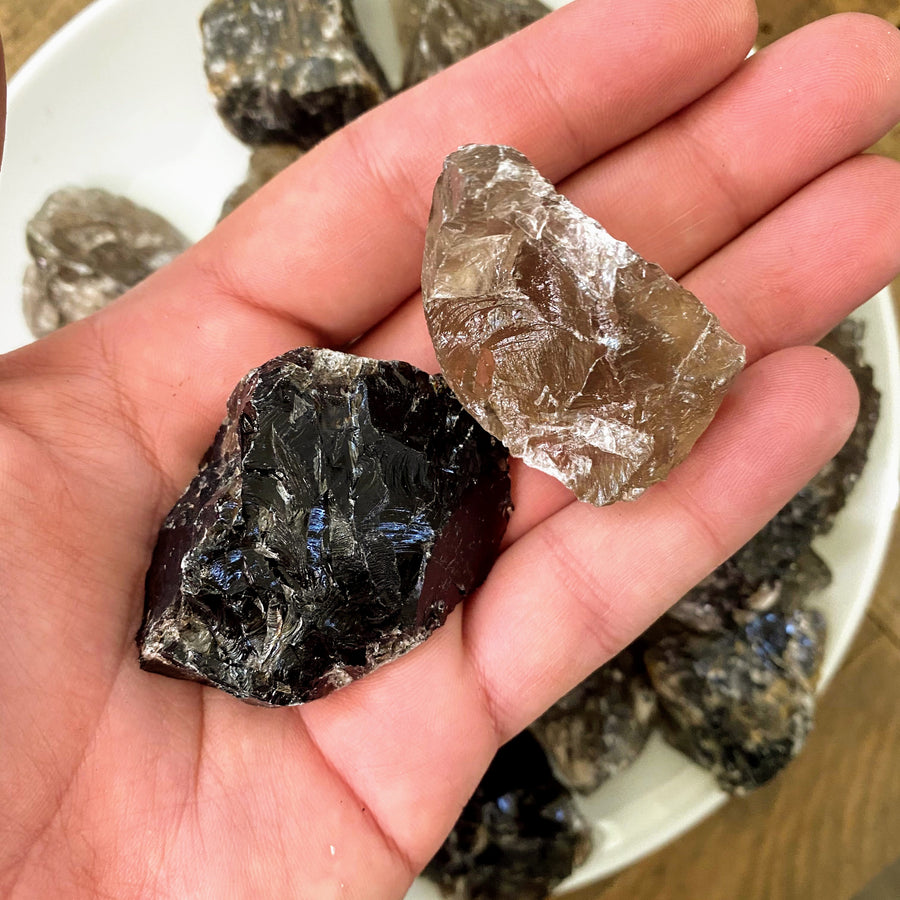 Smokey Quartz Natural Chunks from Madagascar