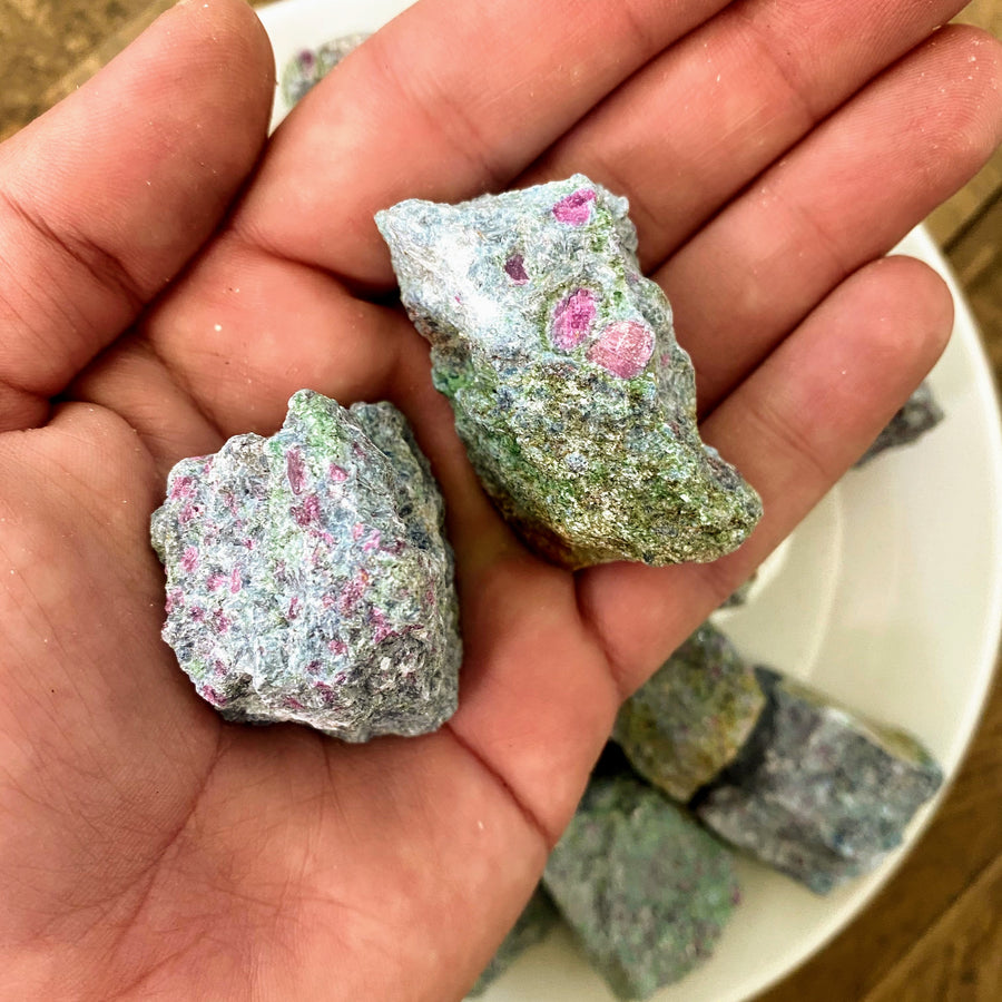 Ruby Chamki Natural Chunks from India
