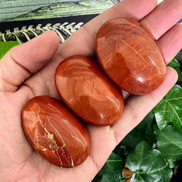 Red Jasper Pocket Stones from India