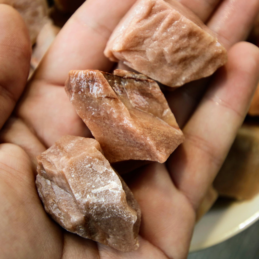 Pink Aventurine Natural Chunks from India