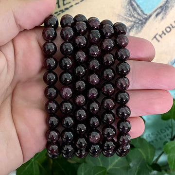 Garnet Gemstone Bracelet