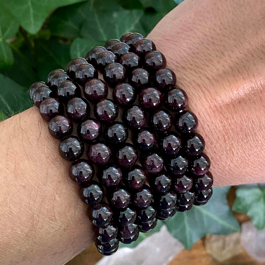 Garnet Gemstone Bracelet