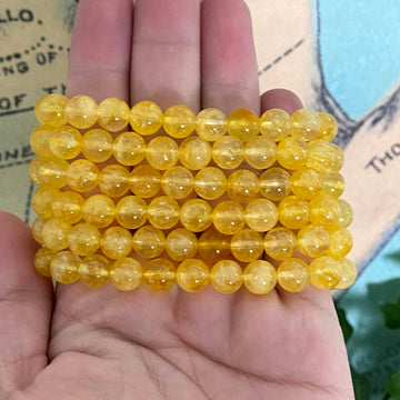 Citrine (Heated) Gemstone Bracelet