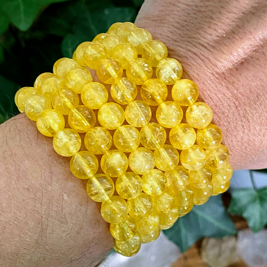 Citrine (Heated) Gemstone Bracelet