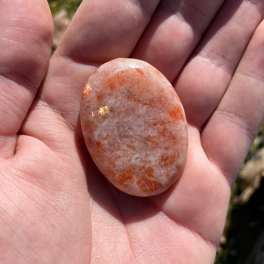 Sunstone Pocket Stone from India!