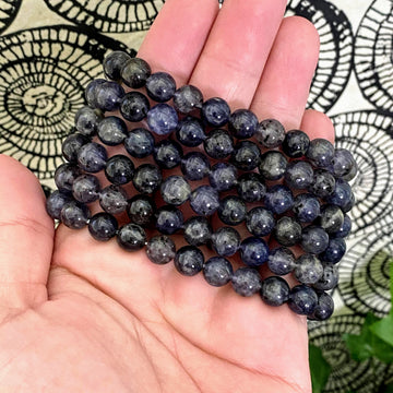 Iolite Gemstone Bracelet from India