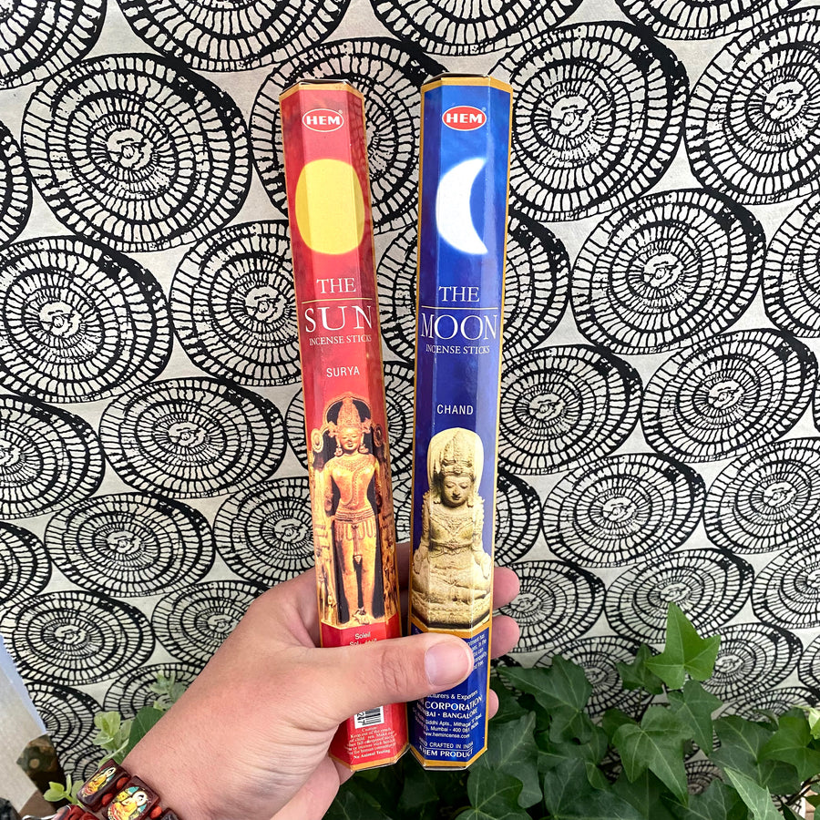 The Sun and The Moon Incense Bundle by HEM