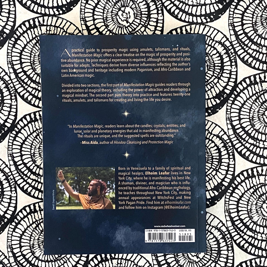 Manifestation Magic Book by Elhoim Leafar