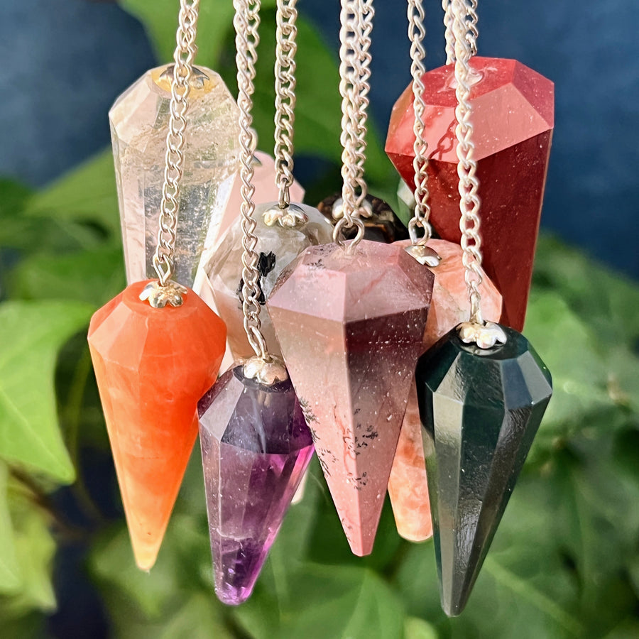 Gemstone Pendulums