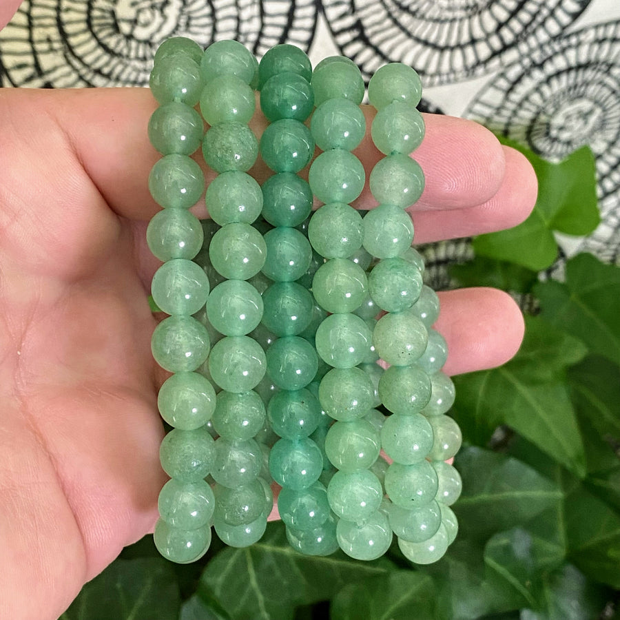 Green Aventurine Gemstone Bracelet