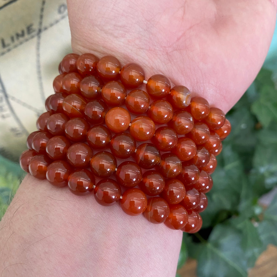 Carnelian Gemstone Bracelet