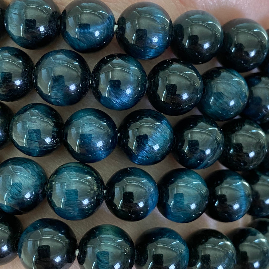 Blue Tiger's Eye Gemstone Bracelet