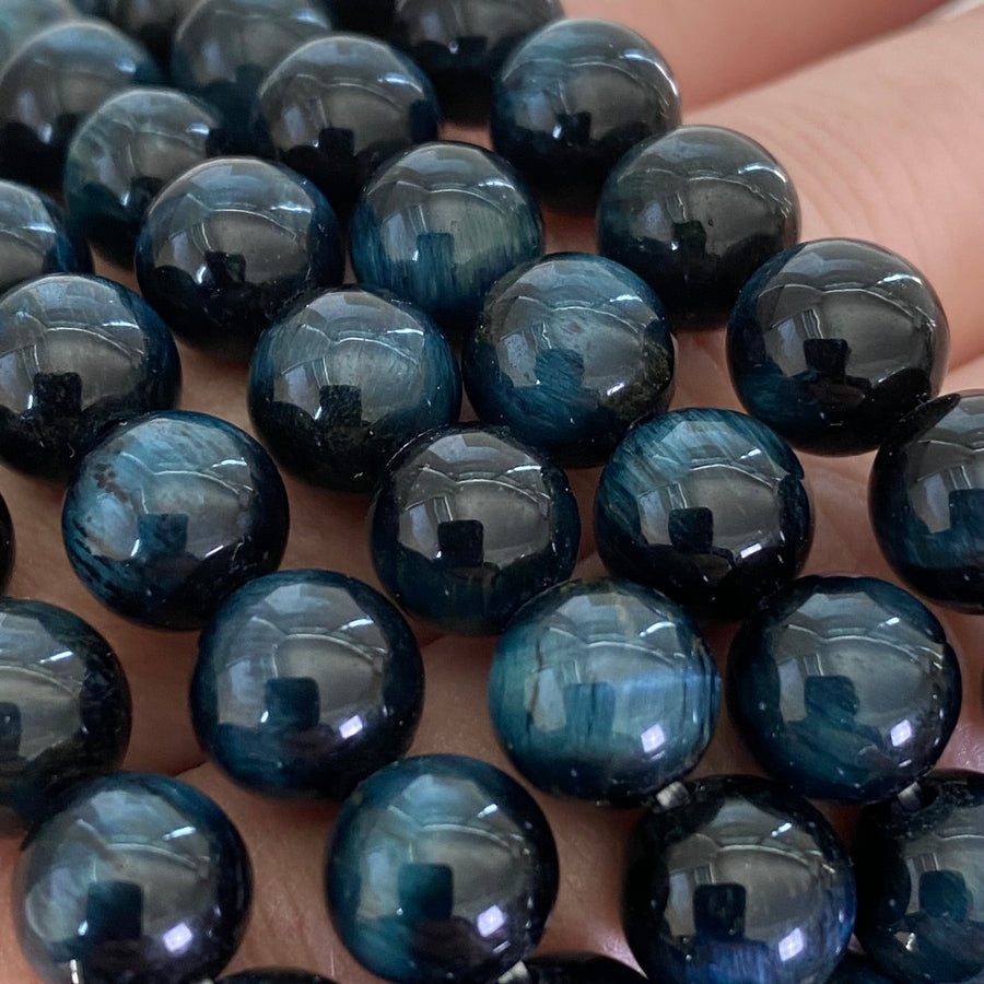 Blue Tiger's Eye Gemstone Bracelet