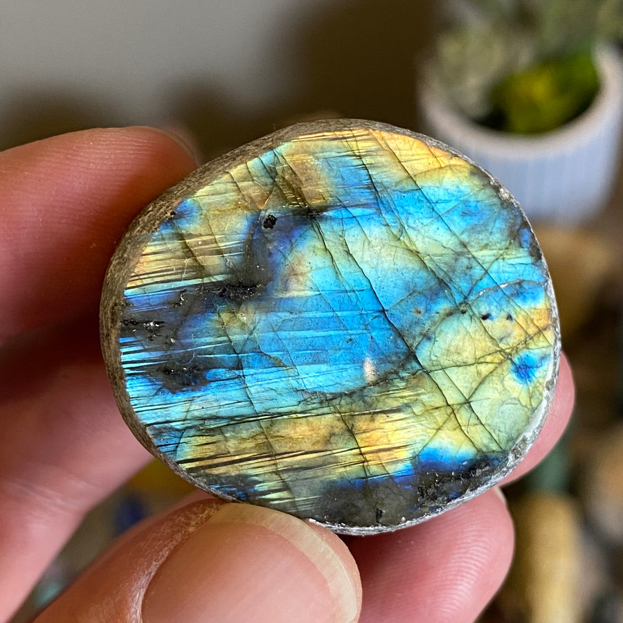 Labradorite Seer Stone from Madagascar