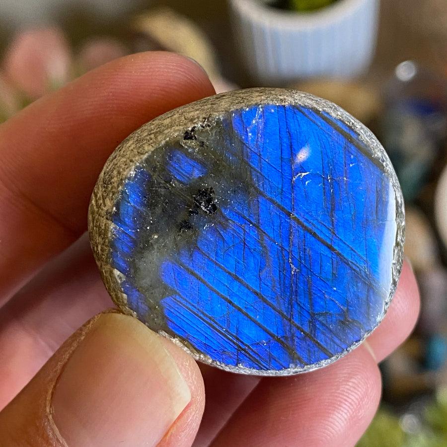 Labradorite Seer Stone from Madagascar